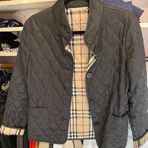 Women’s Burberry Diamond quilted jacket